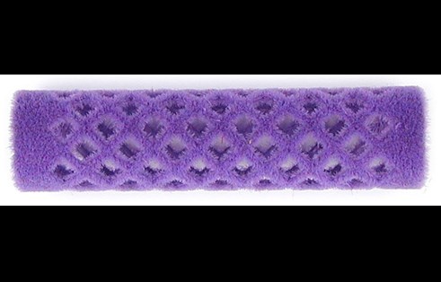 Hårrull velour lilla 15mm 12pk.